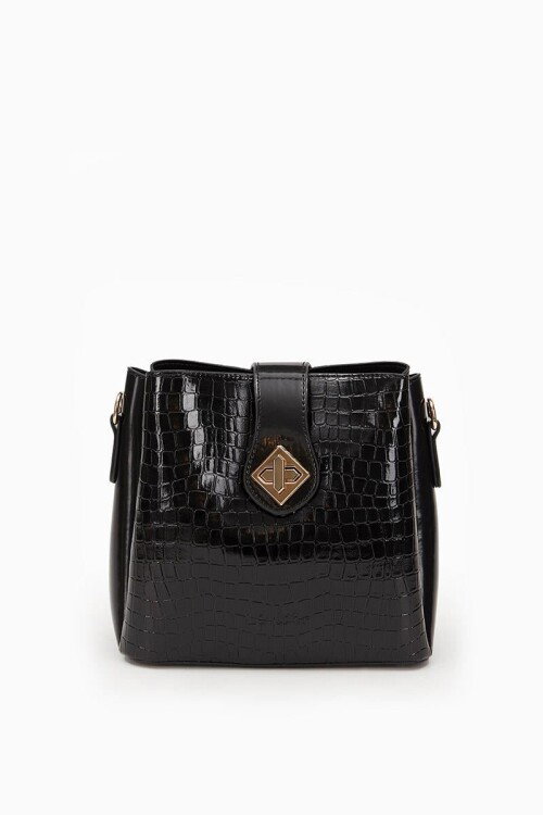 Black Womens Shoulder Bag 930167