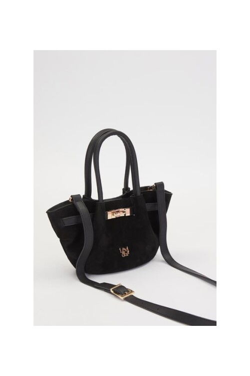 Black Womens Handbag and Shoulder Bag 930258