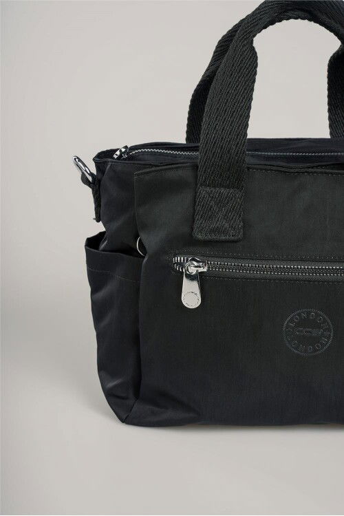 حقيبة يد وحقيبة كتف نسائية سوداء 17963