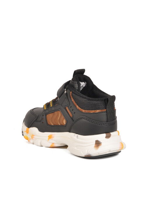 Black Velcro Lightweight Unisex Baby Sneakers 2063 B