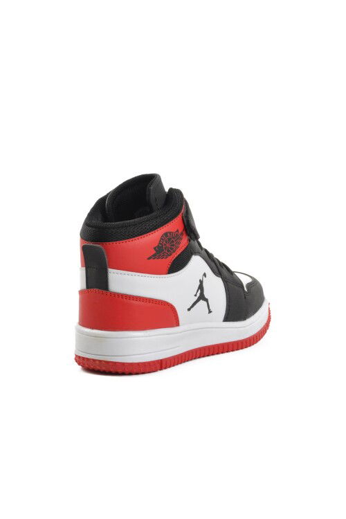 Black Red Ankle Boy Sneaker Haykat Long F