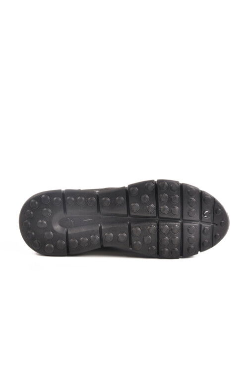 Black Nubuck Genuine Leather Casual Shoes 2519 M