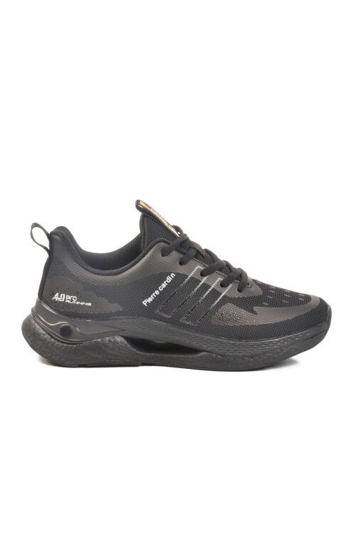 Black Mesh Lightweight Flexible Unisex Sneakers PCI-11068 G