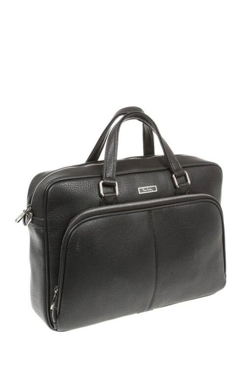 Black Unisex Briefcase 01PC001116
