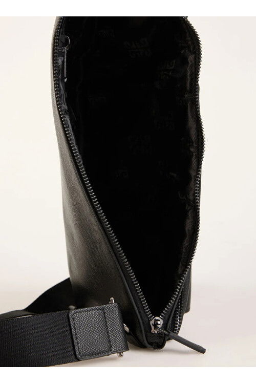 Black Mens Waist Bag 01PC00105