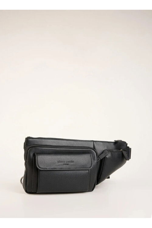 Black Mens Waist Bag 01PC00105