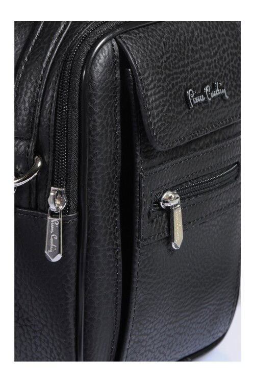 Black Mens Clutch Handbag and Shoulder Bag 01PC001422