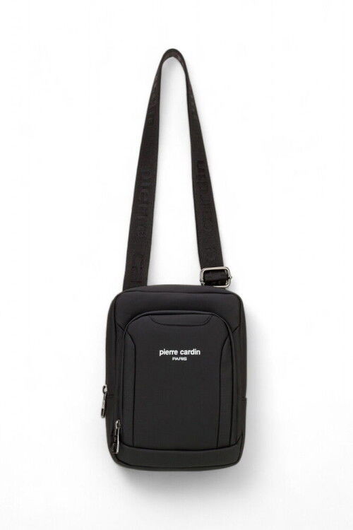 Black Mens Clutch Hand and Shoulder Bag 01PC002013