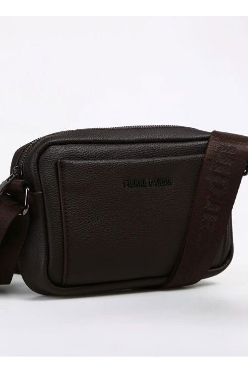 Black Mens Clutch Hand and Shoulder Bag 01PC002019