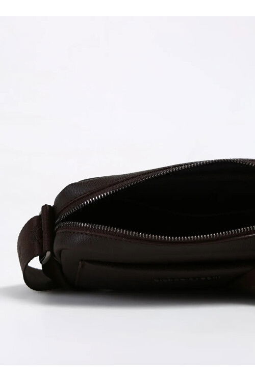 Black Mens Clutch Hand and Shoulder Bag 01PC002019