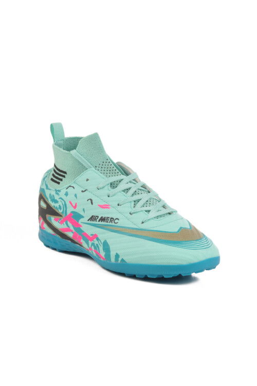 Aqua Green Mens Artificial Turf Shoes WJ-502 M