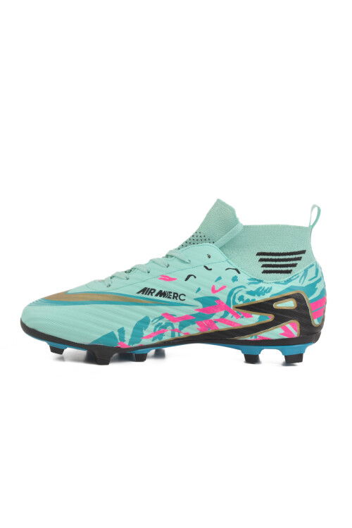 Mens Cleats with Aqua Green Socks WJ-501 M