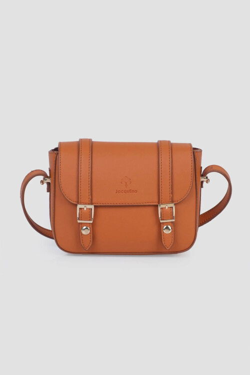 Tan Womens Hand and Shoulder Bag IM351-4