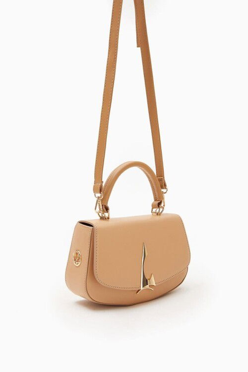 حقيبة كتف نسائية من جلد المنك 930089