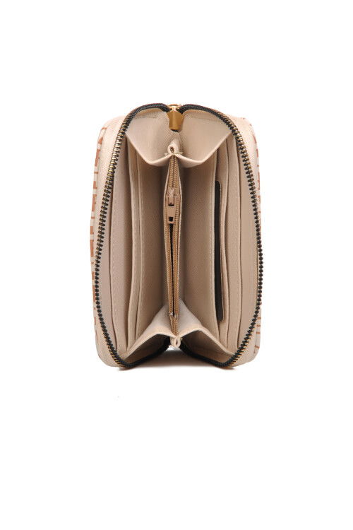 Beige Womens Wallet 4A89 Wallet