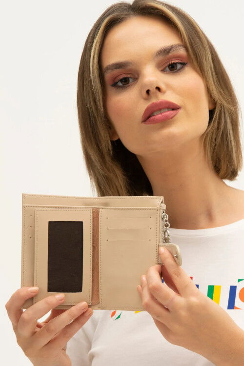Beige Womens Wallet BNT-1300