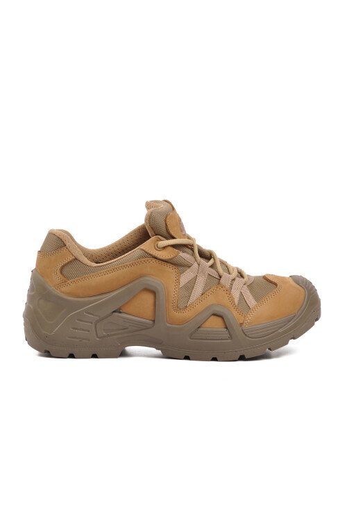 Beige Nubuck Mens Outdoor Shoes P1493 M