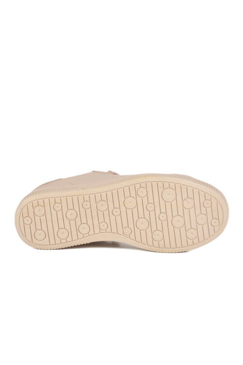 Beige Skin Lace-Up Lightweight Womens Sneakers Mota 600 G