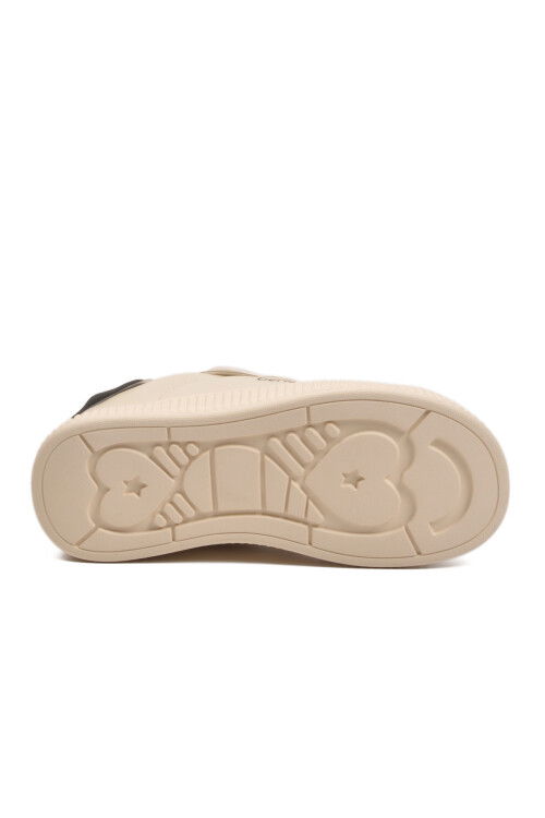 Bej Bağcıklı Unisex Spor Ayakkabı BNI-12152 G