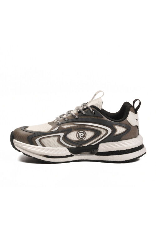 Beyaz Fileli Hafif Esnek Erkek Spor Ayakkabı PCI-11616 M