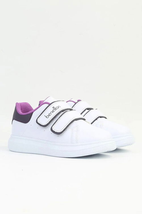 White Purple Boys Sports Shoes BN-31806 F