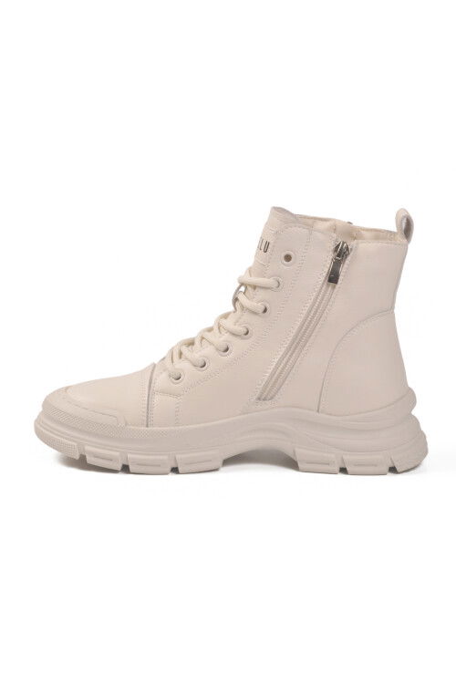 حذاء نسائي Neptune Z أبيض اللون مصنوع من إسفنج الذاكرة ونعل مانع للانزلاق