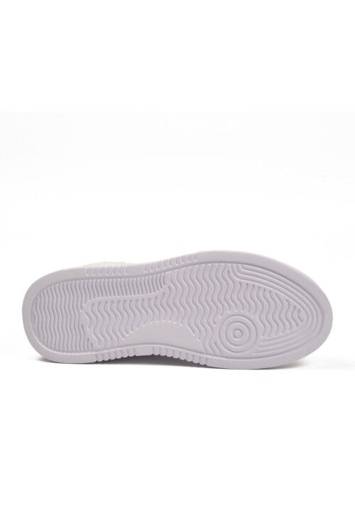 Beyaz Bağcıklı Cilt Hafif Esnek Unisex Spor Ayakkabı Energy G