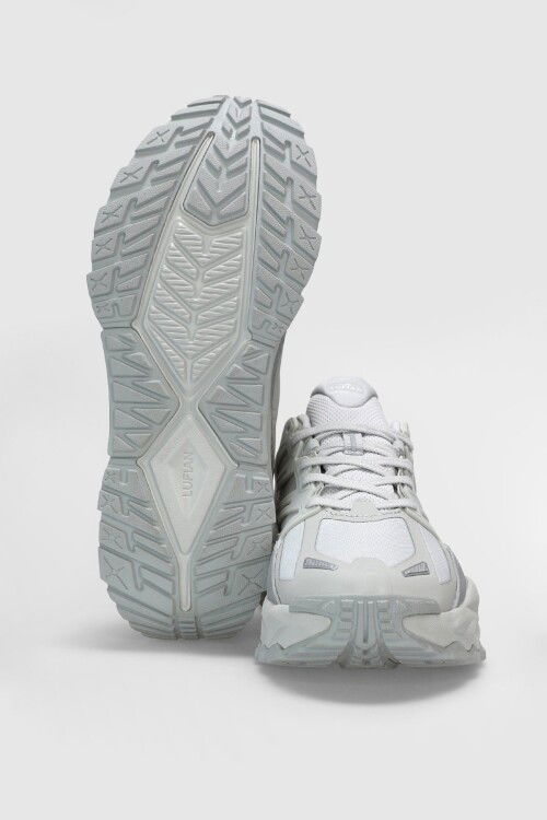 Gri Fileli Hafif Esnek Erkek Spor Ayakkabı Edwin M