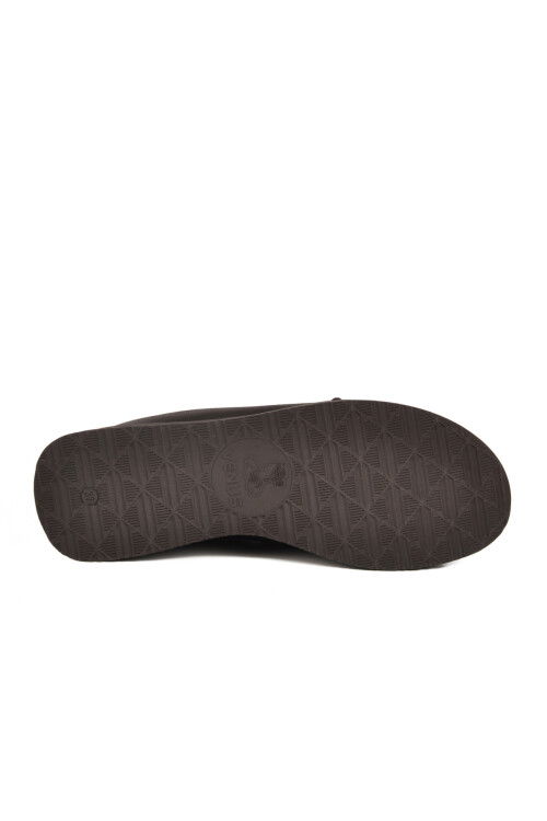 Brown Nubuck Genuine Leather Womens Casual Shoes 2250906K Z