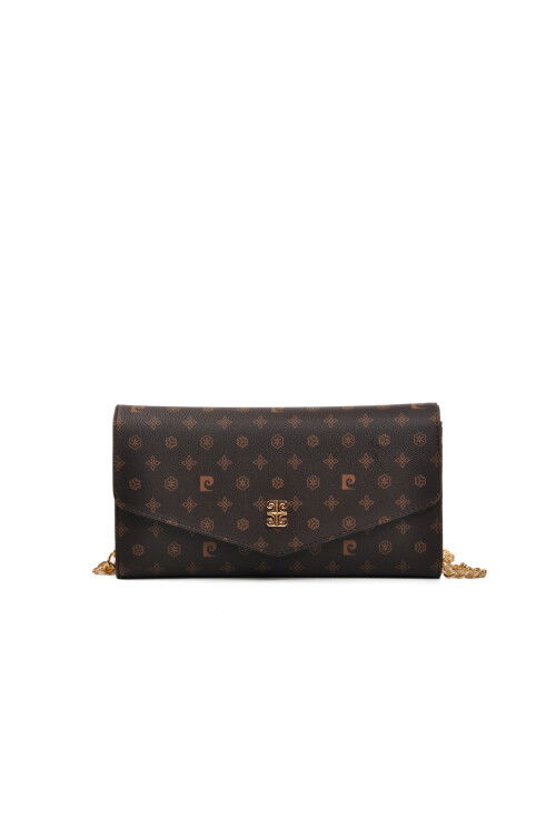 Brown Womens Shoulder Bag 23Y706-MN Clutch Wallet