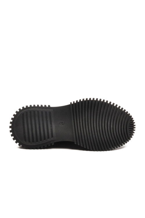 Kahve Hakiki Deri Kaymaz Taban Kadın Casual Ayakkabı 25405007K Z