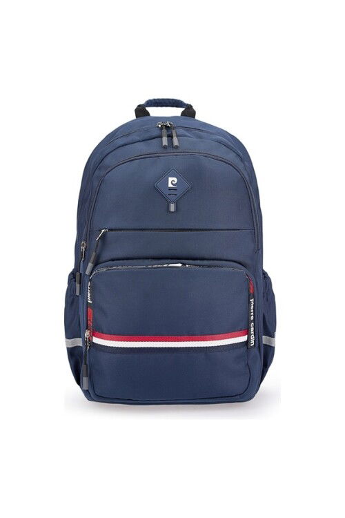 Navy Blue Unisex Backpack 07PCT18001-L