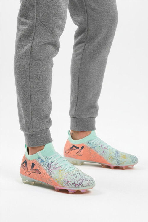 Mint Sock Lace-Up Mens Cleats MK-252-153 M