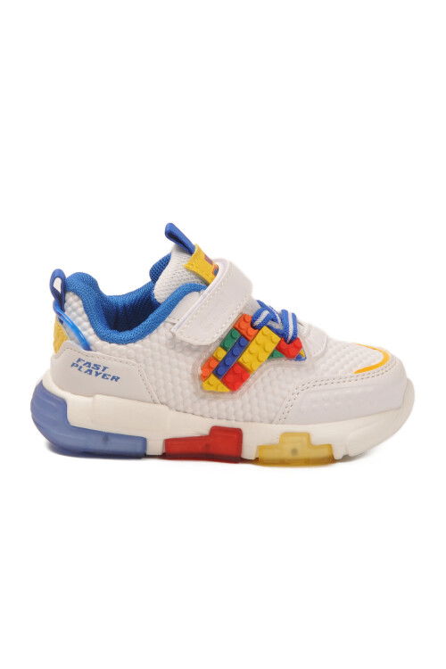 Saks Velcro Lightweight Baby Sneakers Heros B