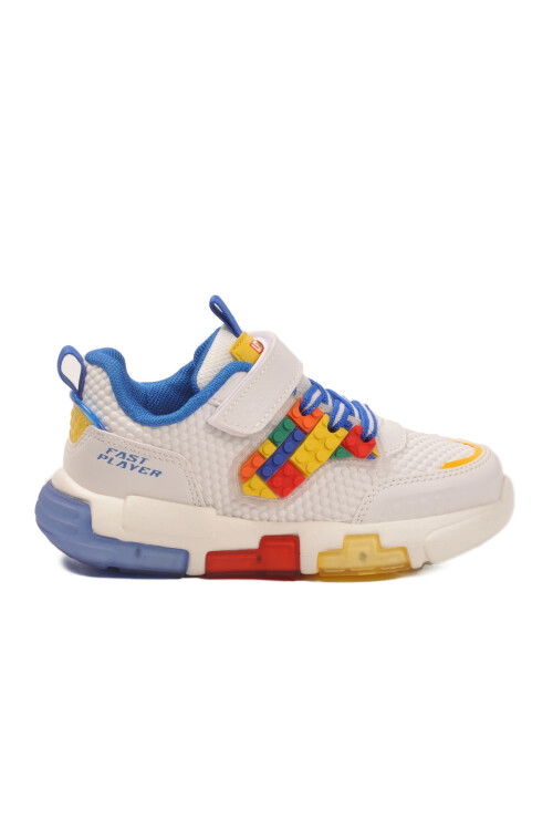 Saks Velcro Lightweight Boys Sneakers Heros P