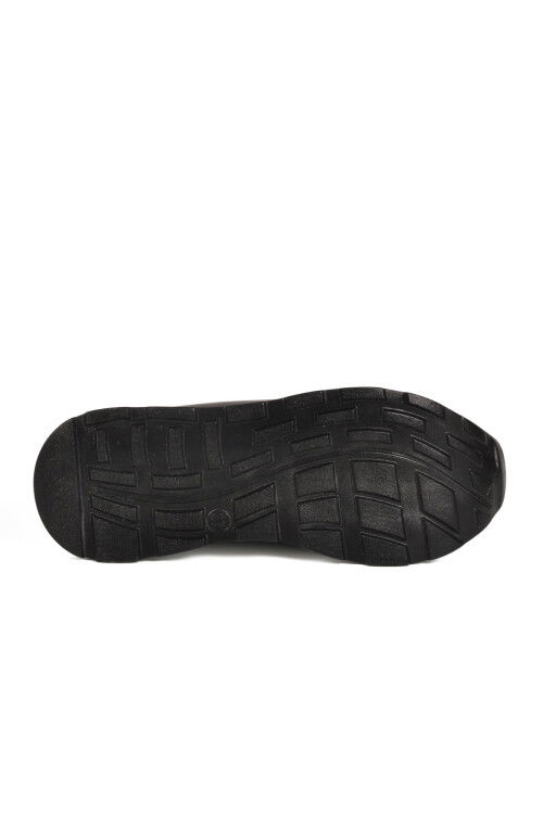 حذاء نسائي كاجوال خفيف الوزن بدون أربطة باللونين الأبيض والأسود 1705 Z