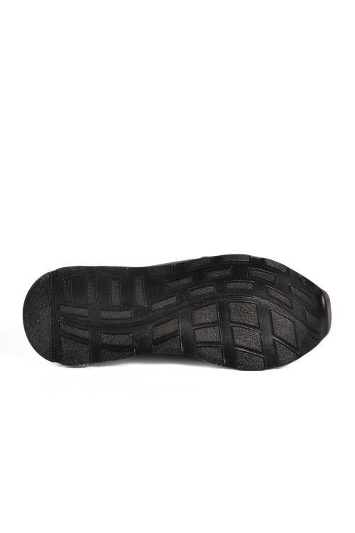 Black and White Lock Lace-Up Womens Casual Shoes 1706 Z