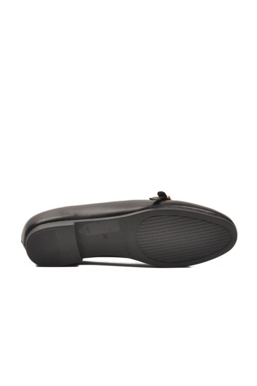 Black Skin Light Flexible Womens Ballerinas 312456 Z