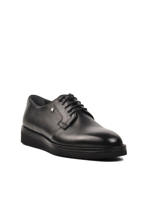 Black Genuine Leather Mens Classic Shoes 2980 M