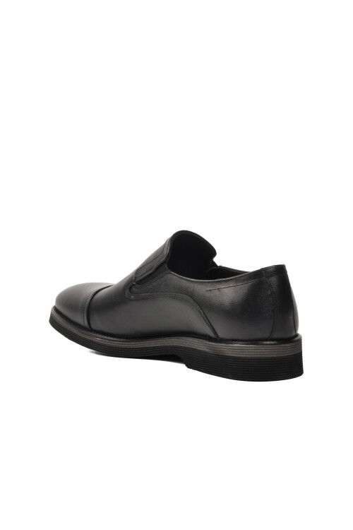 Black Genuine Leather Mens Classic Shoes 2984 M