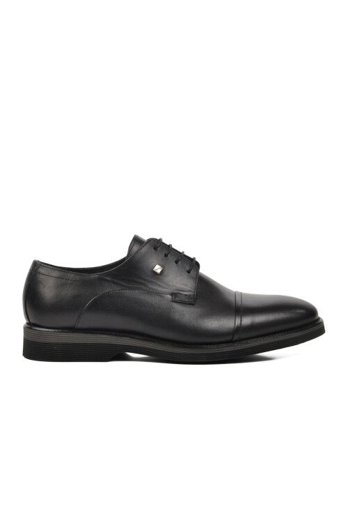 Black Genuine Leather Mens Classic Shoes 3103 M