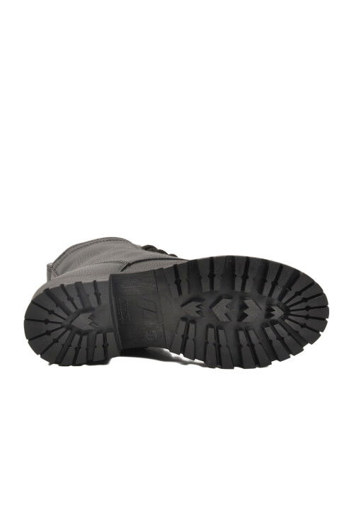 Black Floater Polar Fleece Non-Slip Sole Womens Boots 23008 Z