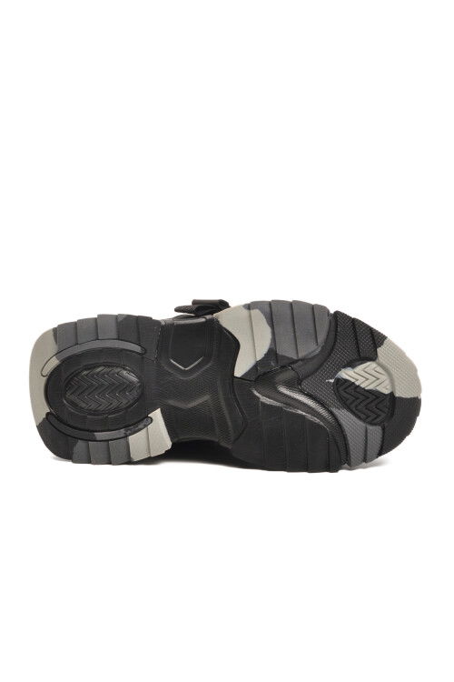 Black Velcro Lightweight Flexible Boys Sneakers 2021 F