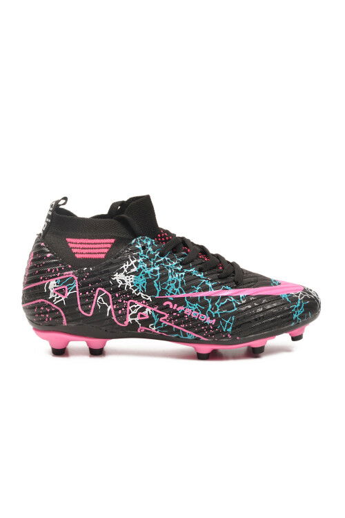 Mens Football Cleats Air 600 M with Black Fuchsia Socks