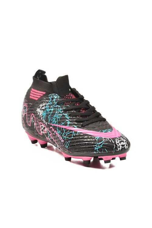 Mens Football Cleats Air 600 M with Black Fuchsia Socks