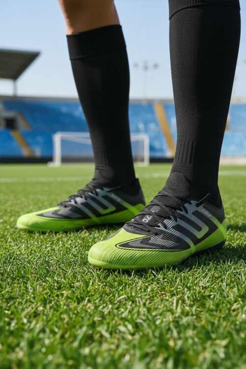 حذاء رياضي رجالي أسود برباط MKP-252-149 M