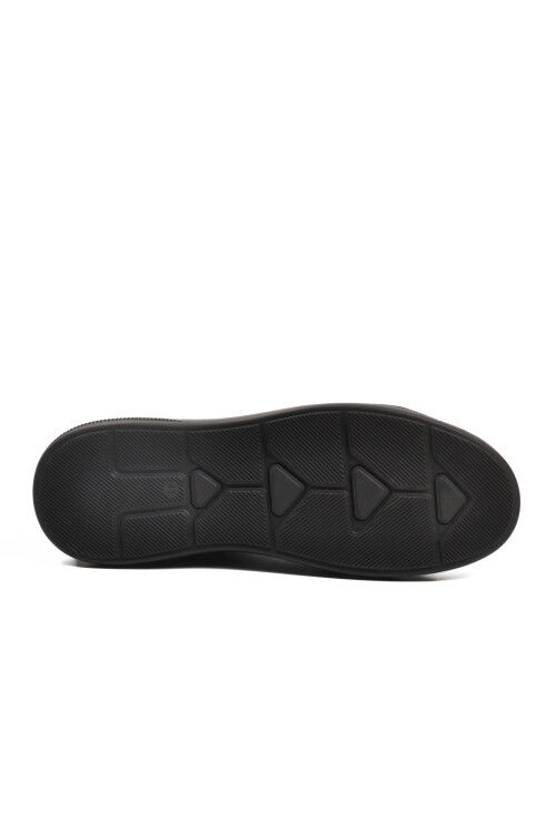 Siyah Hakiki Deri Kaymaz Erkek Bot 3K0553-7268 M