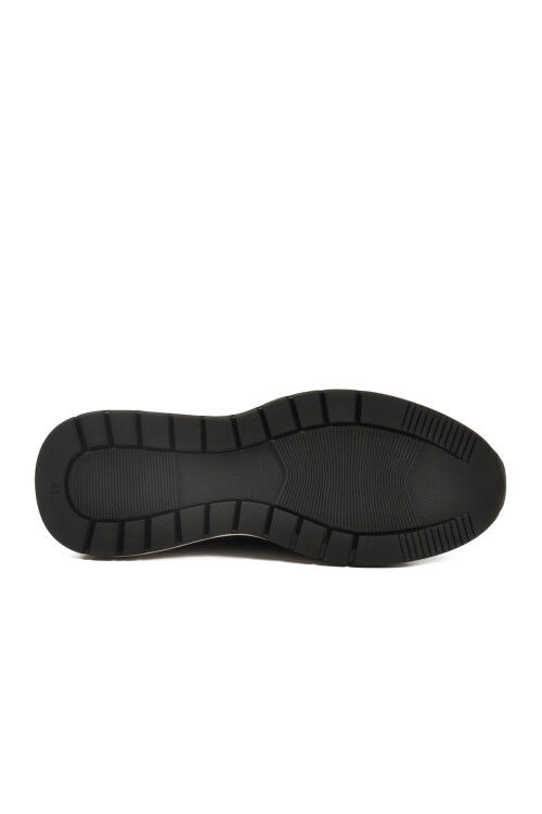 حذاء رجالي كاجوال من الجلد الطبيعي باللون الأسود Pepita M187 M