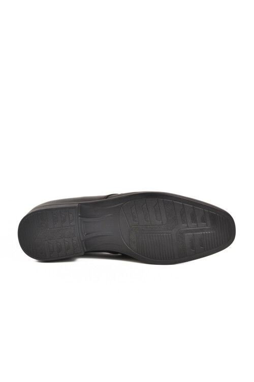 Black Genuine Leather Mens Classic Shoes 1882 M