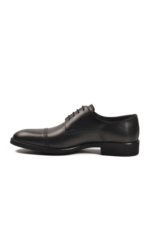 Black Genuine Leather Non-Slip Sole Mens Classic Shoes 395 M